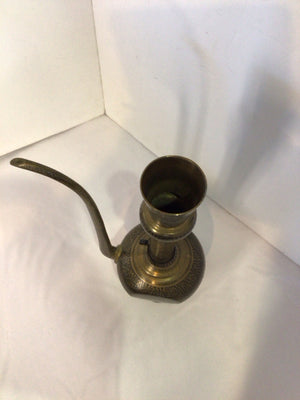 Vintage Brass Brass Coffee Pot