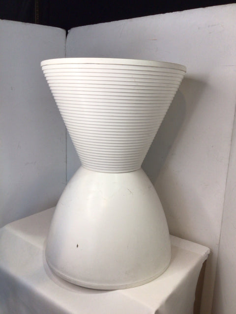Side Melamine White Table