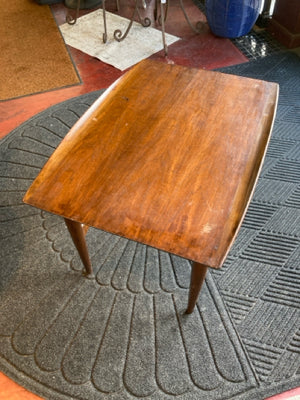 Heywood Wakefield End Wood Mid Century Brown Table