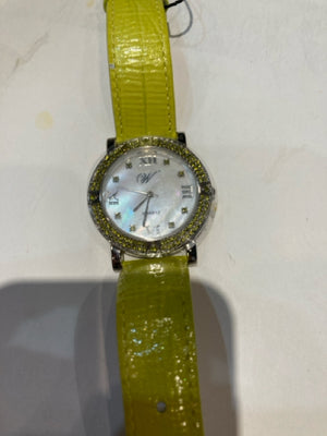 Gold Rhinestone Frog Watch