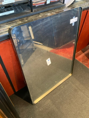 Modern Silver Rectangle Mirror