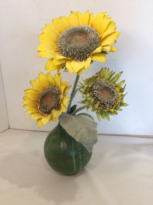 Green Sunflower Floral Arrangement