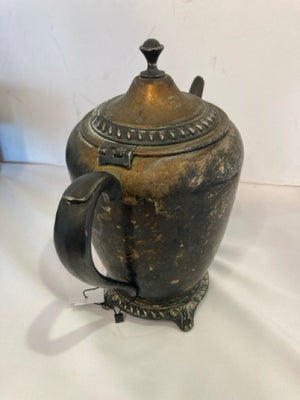 Vintage Bronze Silver Plated Teapot