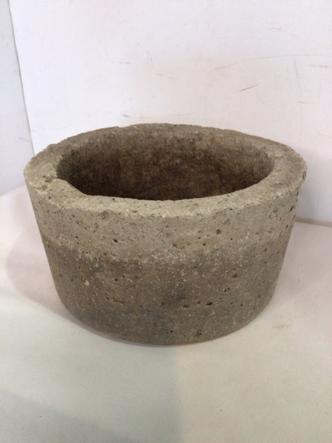 Gray Cement Planter