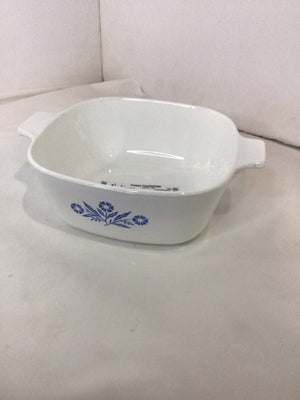 Corningware White/Blue Floral Baking Dish