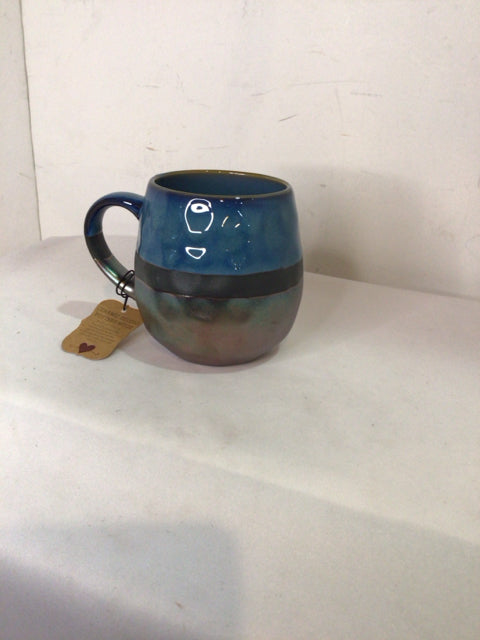 La Rochelle Blue Ceramic Mug