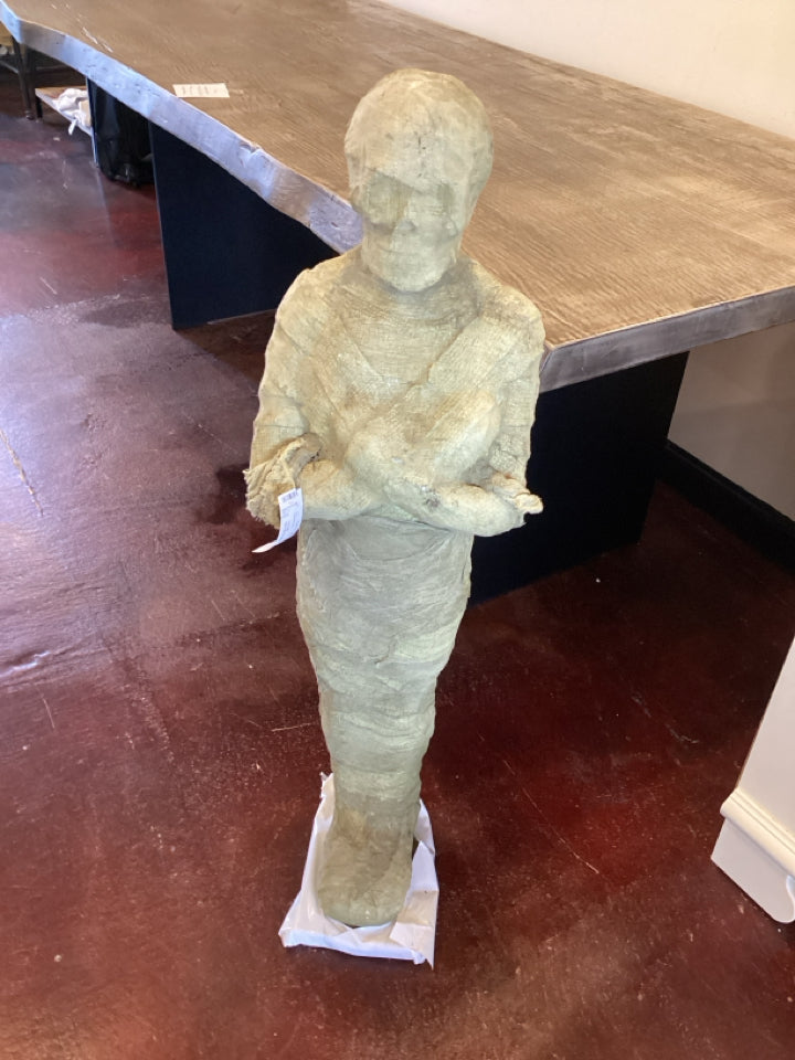 Halloween Gray Mummy As Is Holiday Item