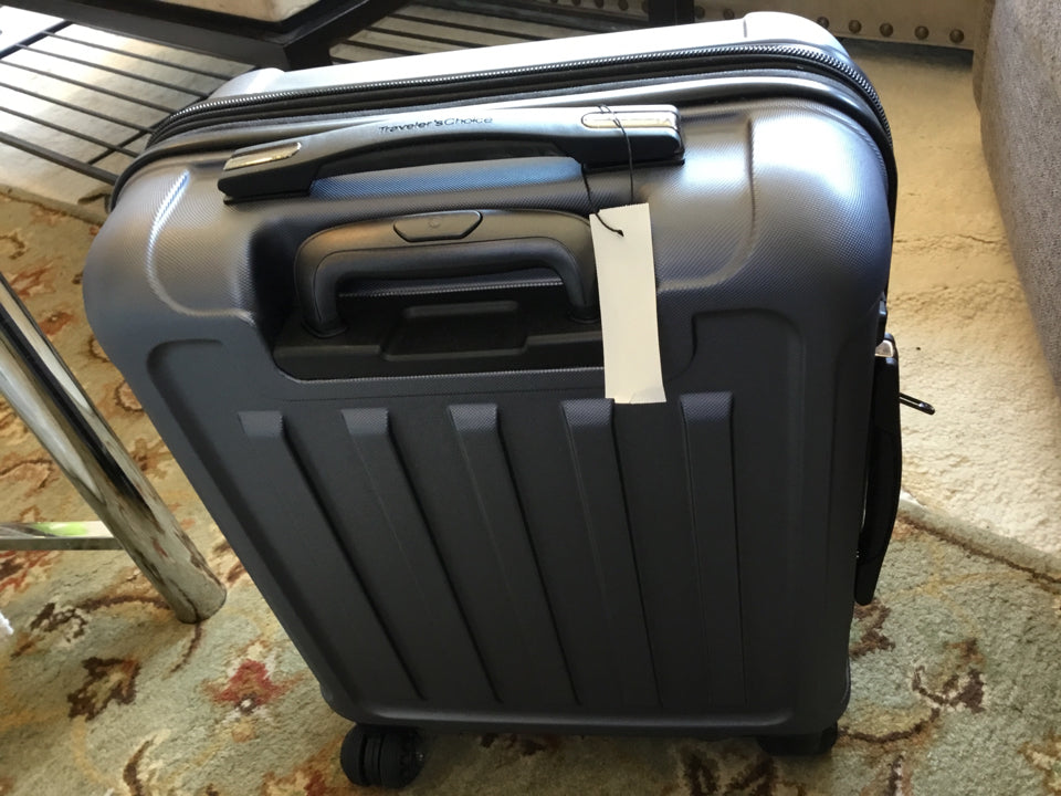 Gray Hardshell Suitcase