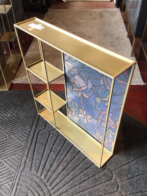 Hanging Gold Metal Shelf