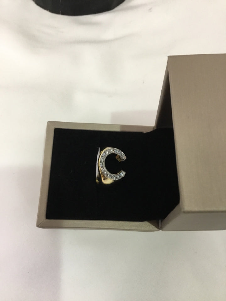 Joshiny Gold Horseshoe Ring