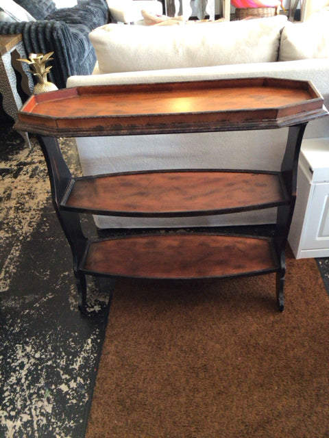 Console Wood Brown Table
