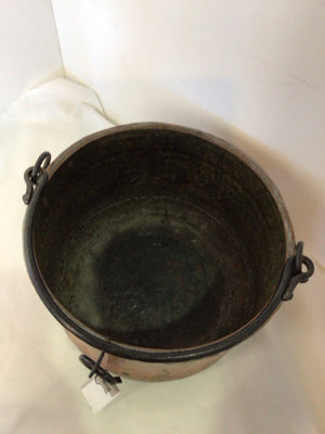 Vintage Copper Copper Cauldron Pot/Pan