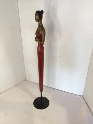 PIER 1 Red/Brown Figurine