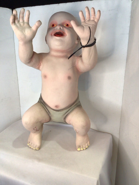 Vintage Halloween Flesh Baby Misc