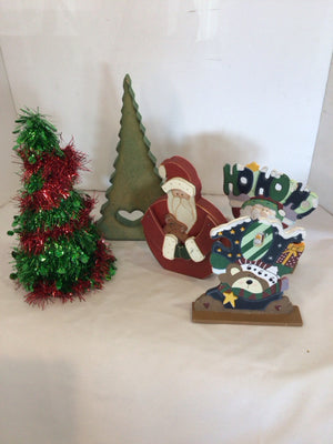 Bag of Multi-Color Wood Holiday Item