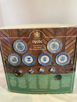 Spode Set of 6 Blue In Box Plate Set