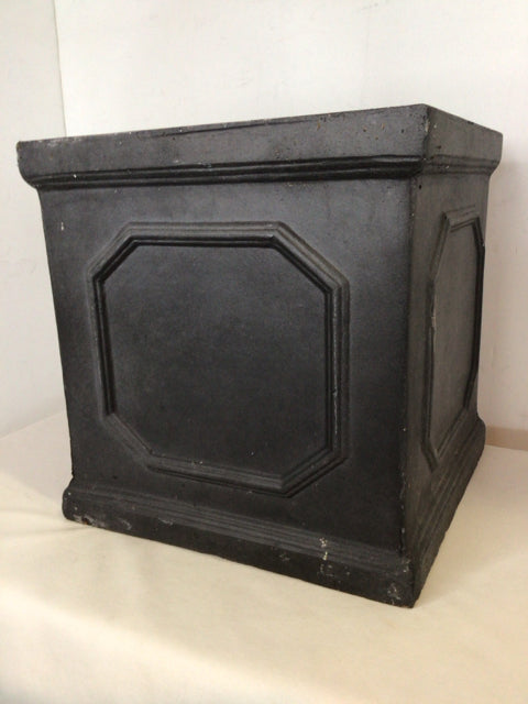 Charcoal Plaster Planter