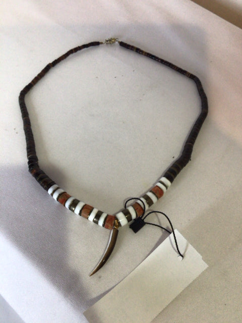 Brown Beaded Necklace