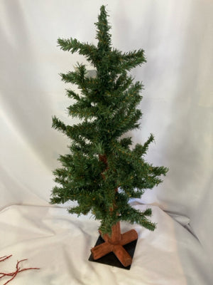 Green Plastic Christmas Tree Holiday Item