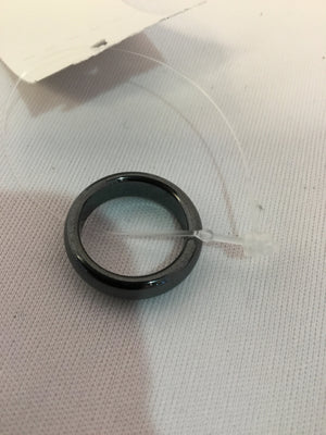 Metal Black Ring