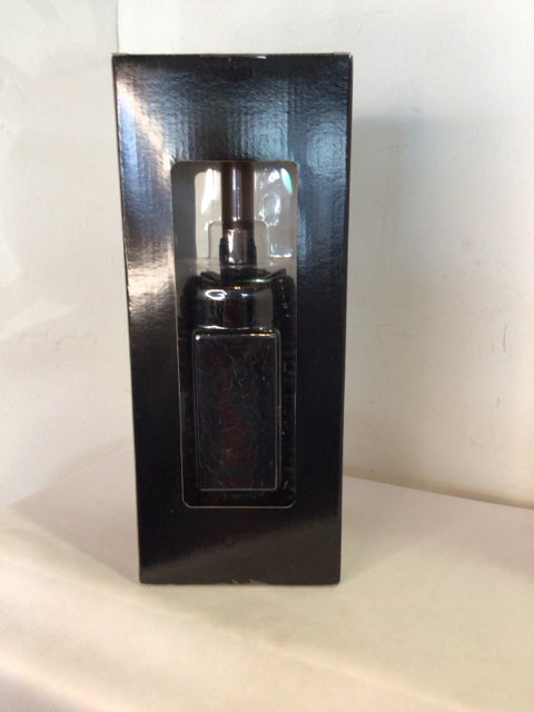 Halloween Black Wax Floral Taper Candle