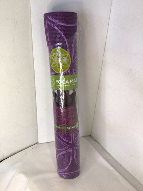 Mat Purple Foam Yoga Misc
