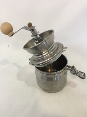 World Market Silver Coffee Grinder