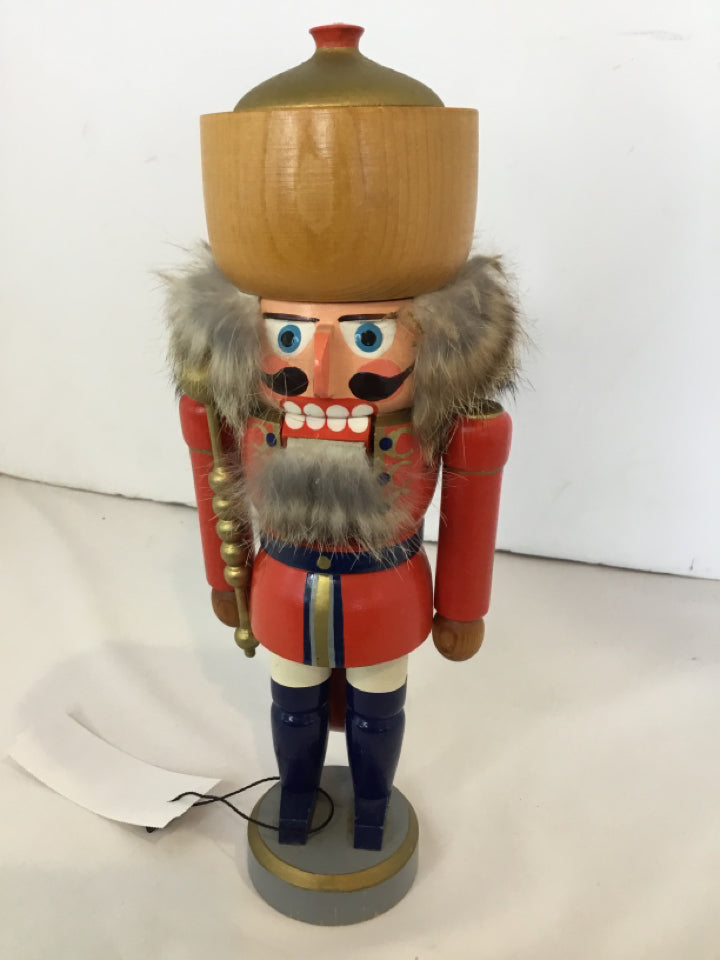 Nutcracker Red Wood Holiday Item