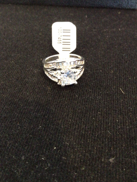 Clear Cubic Zirconia Ring