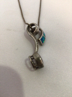 Silver Rhinestone Necklace