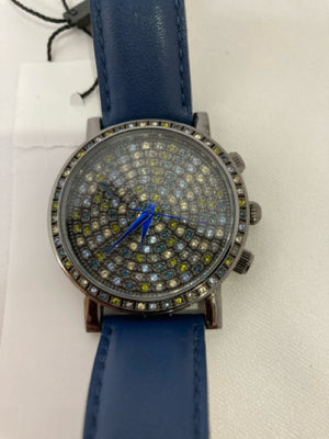 Blue Rhinestone Watch