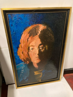 Signed Original John Lennon Framed Art