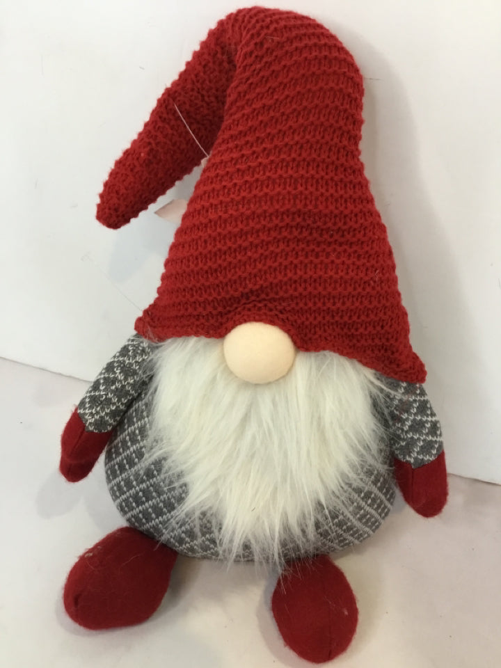 Red/Gray Gnome Holiday Item