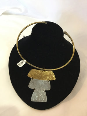 Gold/Silver Choker Necklace