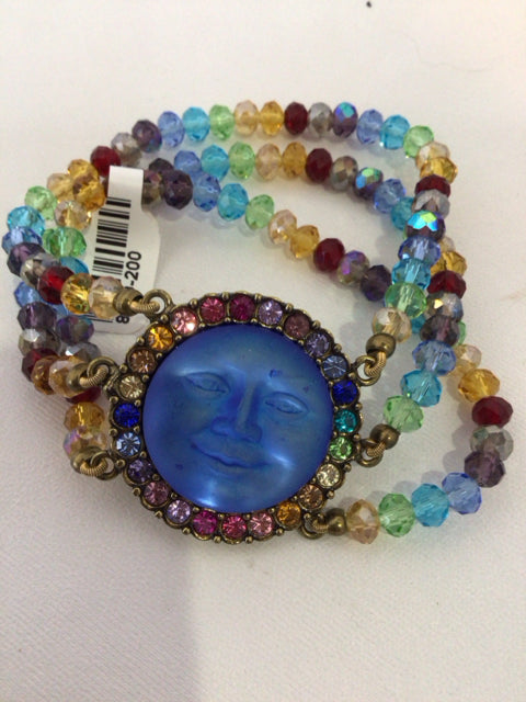 Multi-Color Sun Rhinestone Bracelet