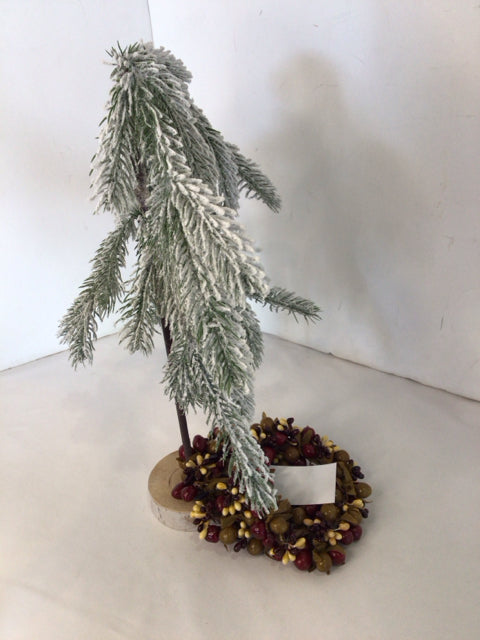 Multi-Color Tree Wreath Holiday Item