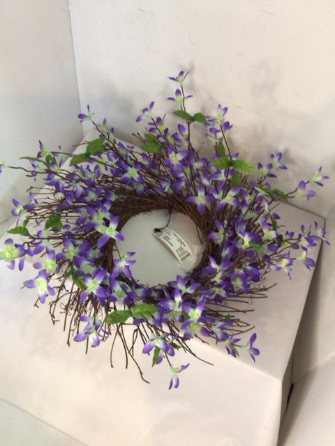Purple/Green Grapevine Wreath
