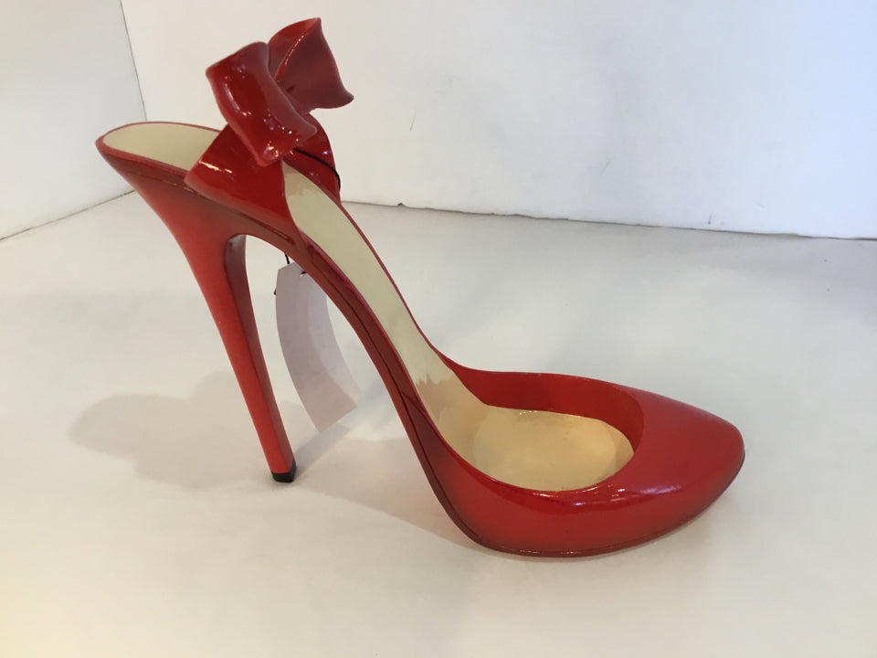 Red Resin Shoe Holiday Item