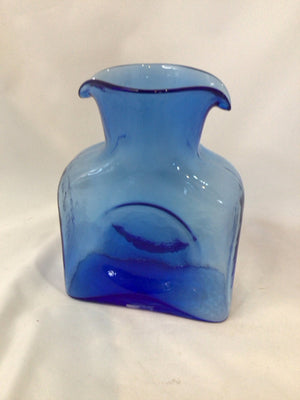 BLENKO Blue Glass Vase