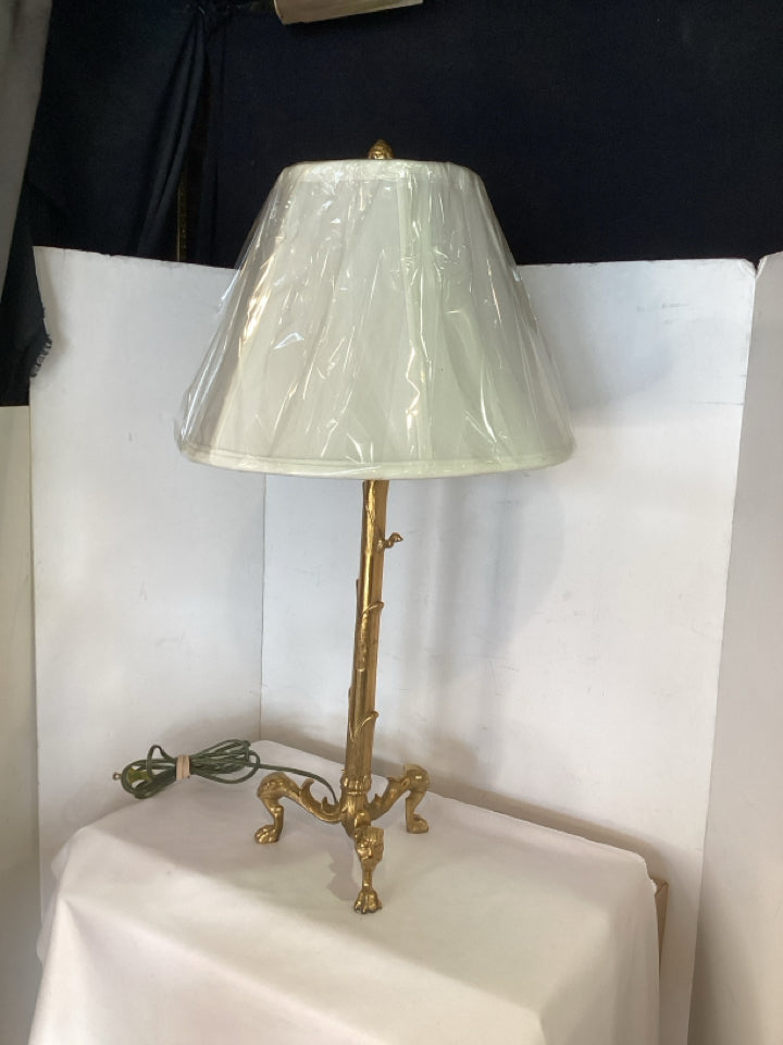 Brass Bamboo Lamp