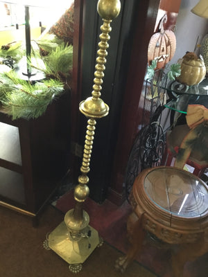 Floor Brass 3 Arm Lamp