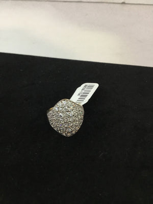 White Rhinestone Ring