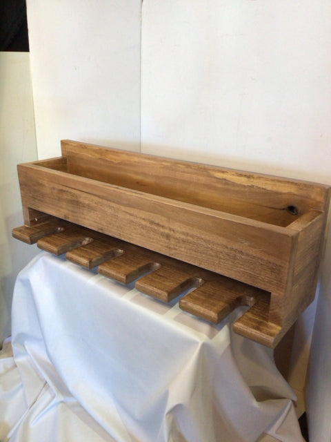 Brown Wood Shelf