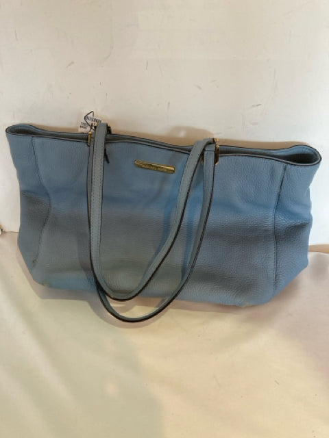 Michael Kors Leather Blue Purse