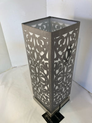 Silver Metal Base Lamp