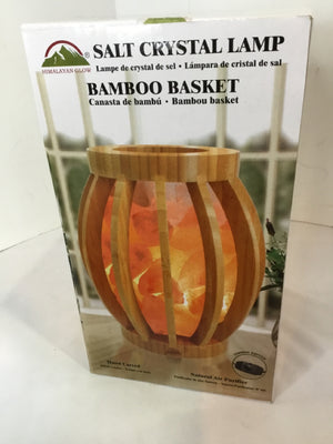 Natural Bamboo In Box Lamp
