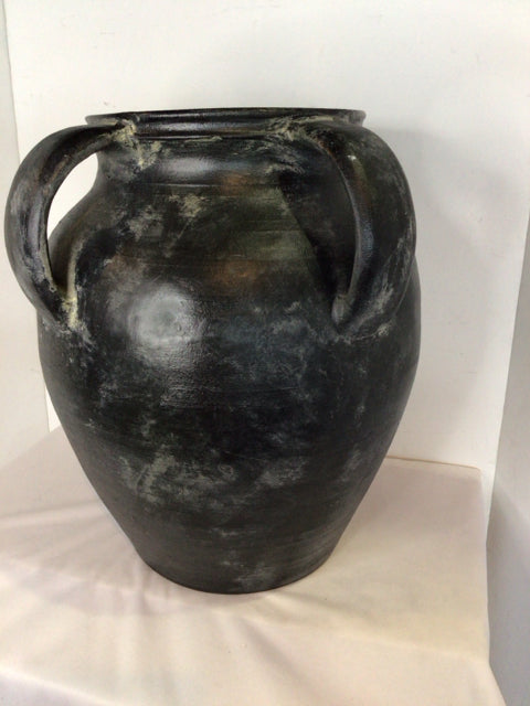 Black Terracotta Vase