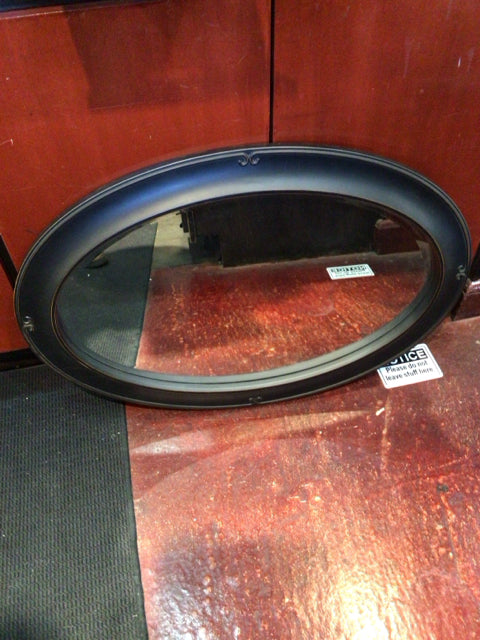 Bronze Oval Mirror