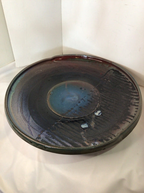 Plate Pottery Multi-Color Wall Decoration Art