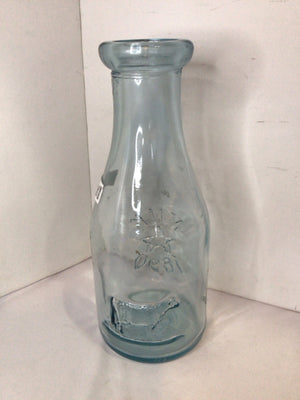 Clear Glass Milk Jug/Decanter